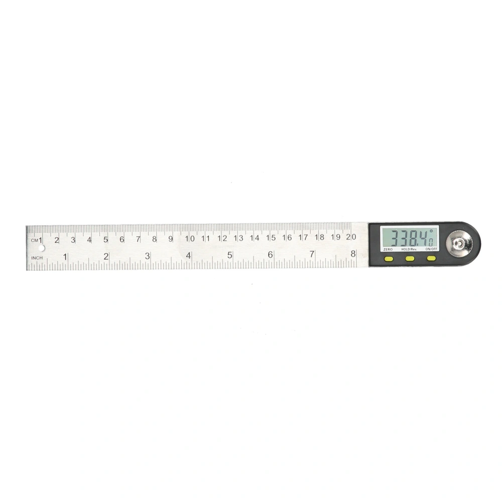 Digital Angle Finder Ruler 2 in 1 Goniometer Protractor Tool with Display for Automobiles0-200mm