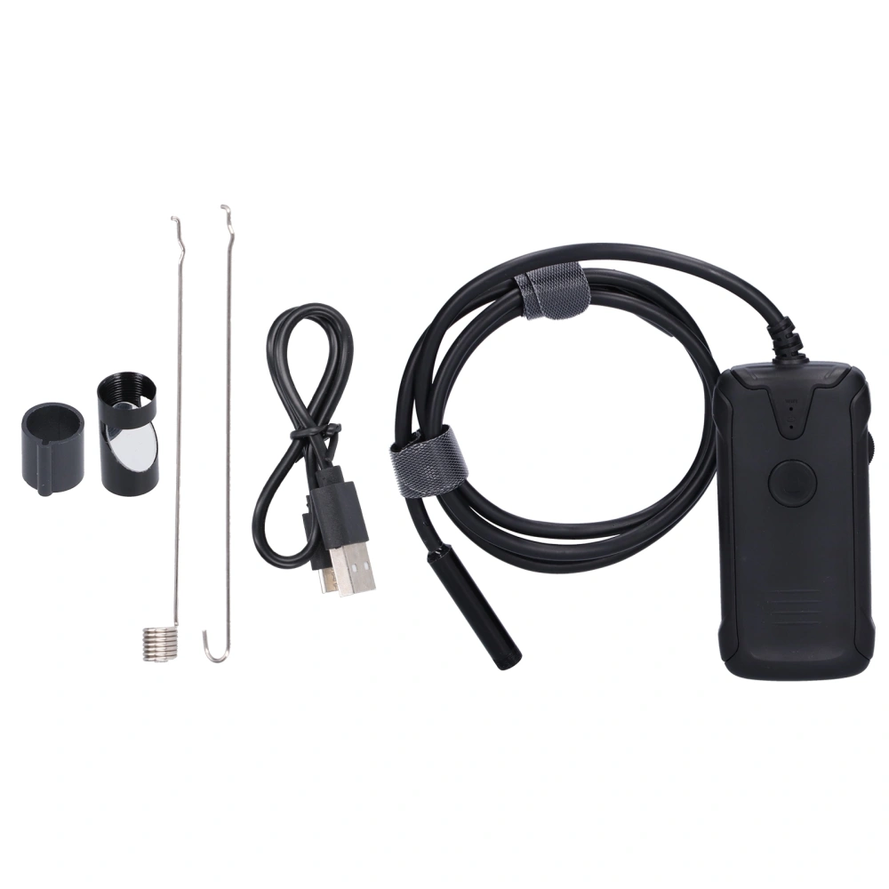 WiFi Endoscope Camera HD Industrial Dust Inspection Borescope Wireless Handle 8mm Single Lens(1meter（3.28ft） )