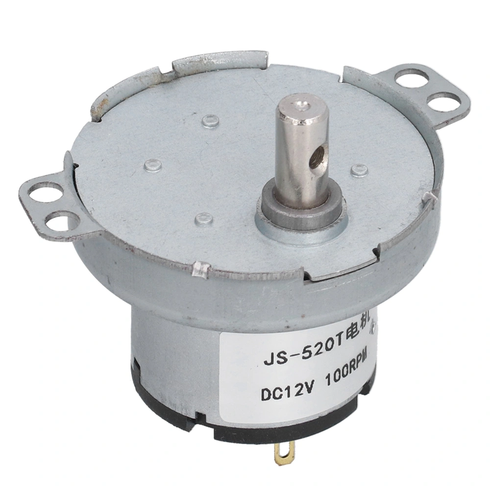 100RPM Synchronous Motor High Torsion Electric Micro Speed Reduction Geared Motor DC 12V