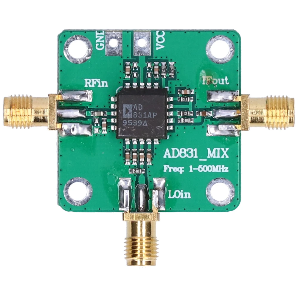 Mixer Module High Frequency RF Bandwidth Mixing Single Chip Radio Converter 1‑500MHz AD831