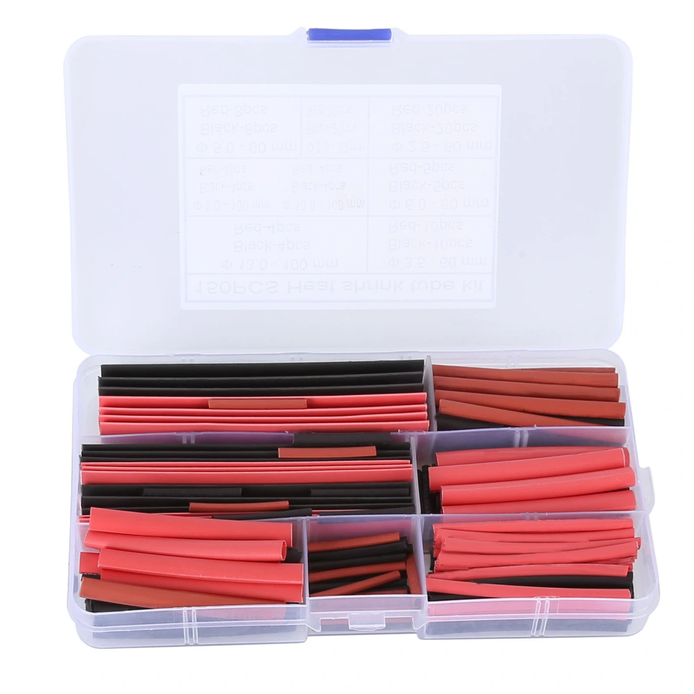 150 Pcs Heat Shrink Tubing High Strength Performace Good Toughness Environmental Protection