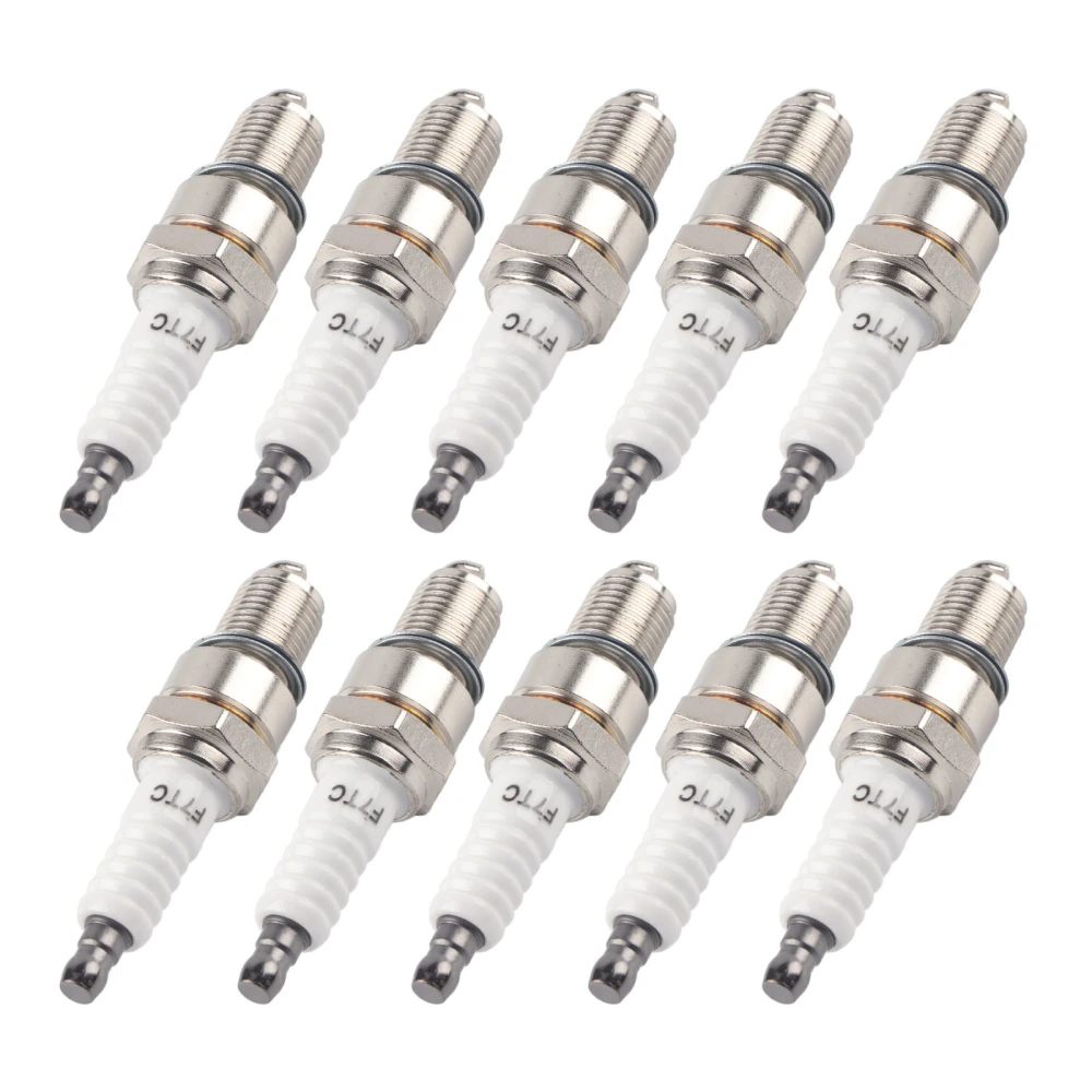 10Pcs Spark Plug Aluminum Alloy Gasoline Engine Ignition Accessories for GX120 GX160 GX200