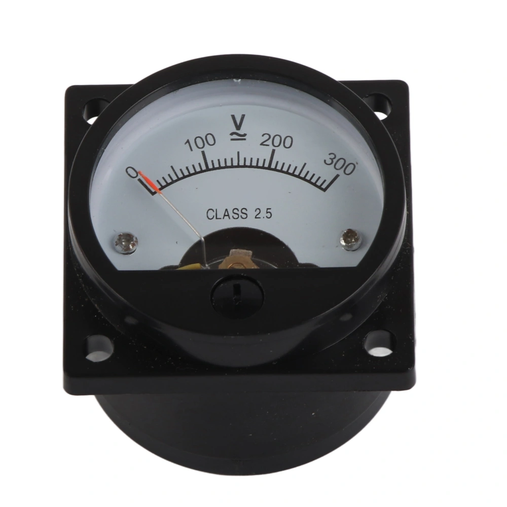 Round Voltmeter ABS Analog Dial Panel Gauge Accurate Tool for Measuring SO‑45 AC 0‑300 V