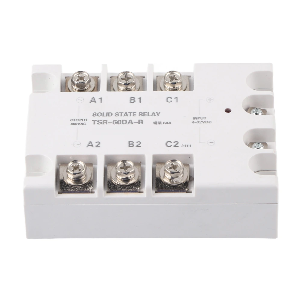 3 Phase Solid State Relay Enhanced Controlling Module Load for Automatic Control 480VAC(TSR60DAR Without Radiator)