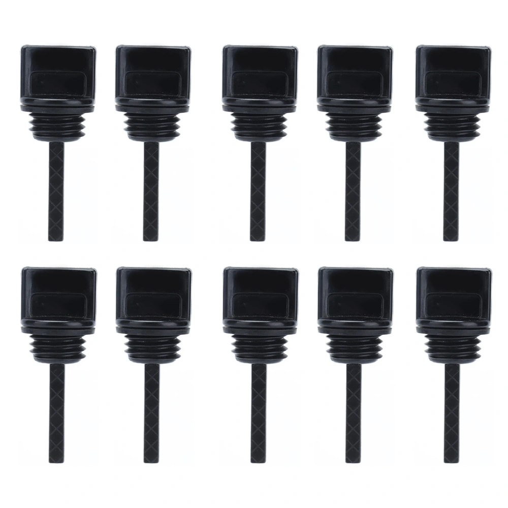 10Pcs Oil Dipstick ABS Dipsticks Replacement for GX160/168F/2KW Gasoline Engine Accessories