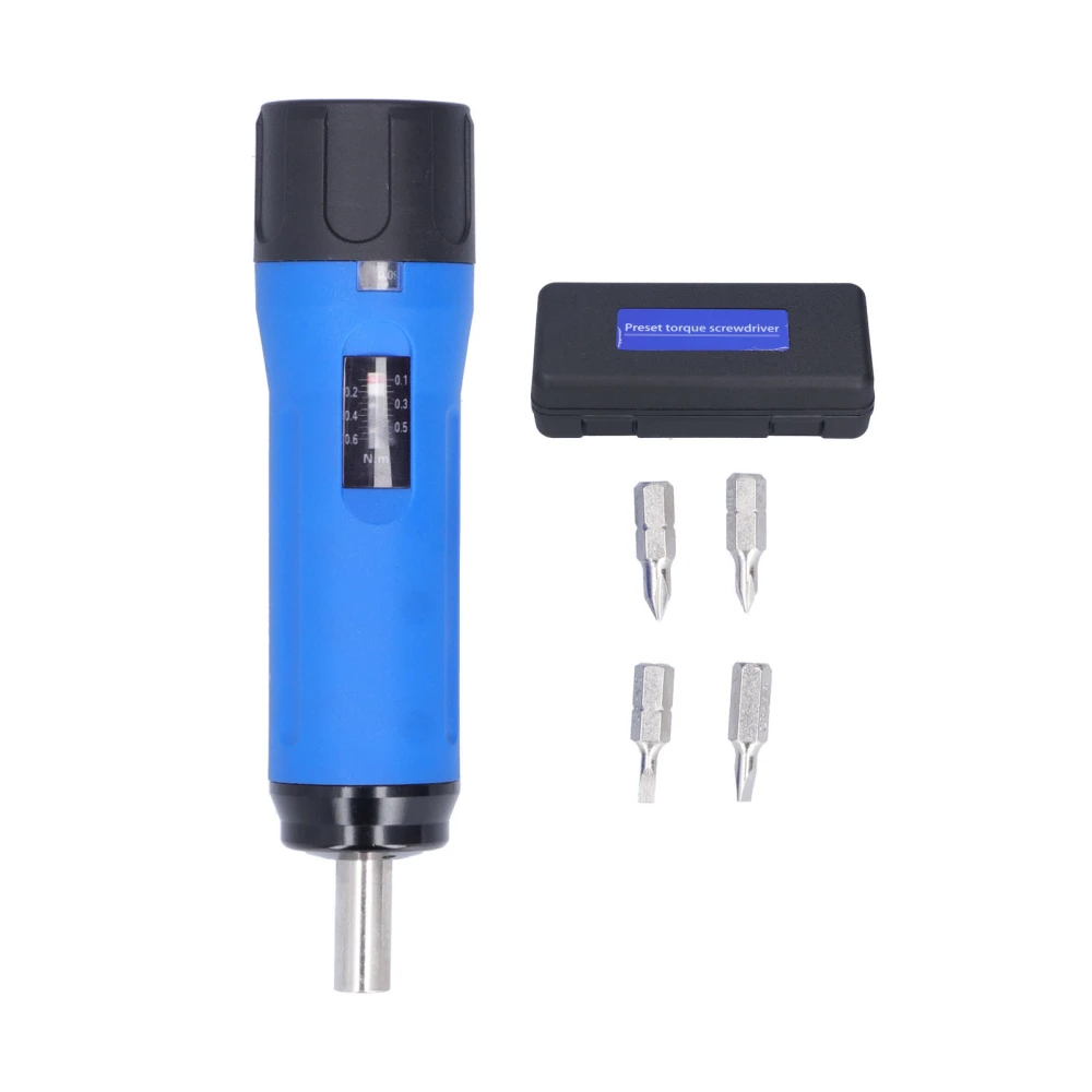 Preset Torsion Screwdriver Economical Torsion Wrench Hand Tools for Measure Industry HardwareSSQ‑6(0.6NM)