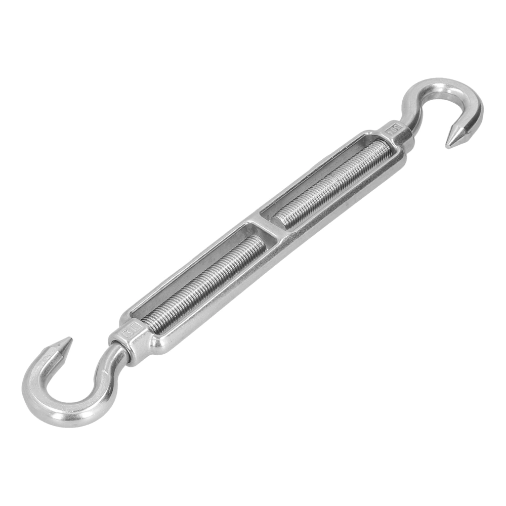 Wire Rope Tensioner 304 Stainless Steel M16 Adjustable Turnbuckle Bolt Hook Rigging AccessoriesCC Type