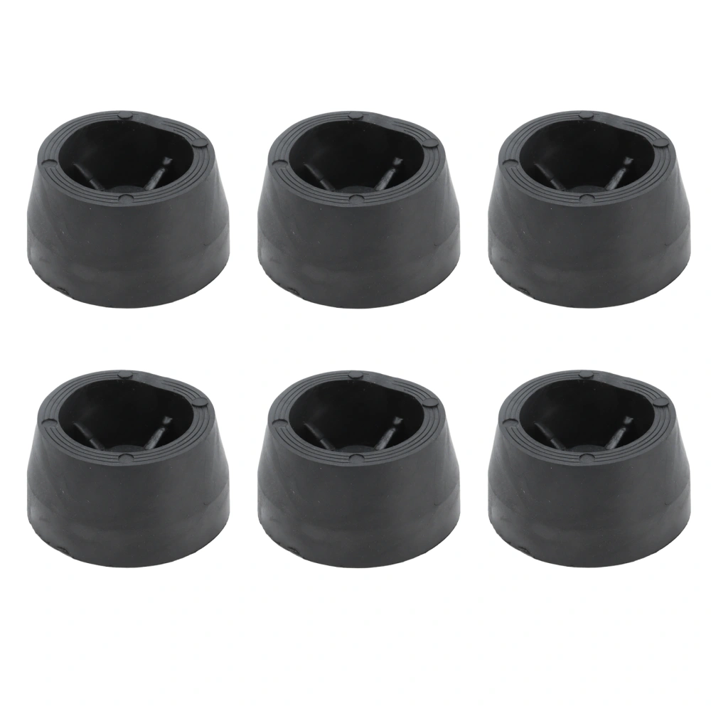 6Pcs Anti Vibration Pads Anti Shock Non Slip Noise Reduction Wear Resistant Rubber Foot Pads for Air Compressors