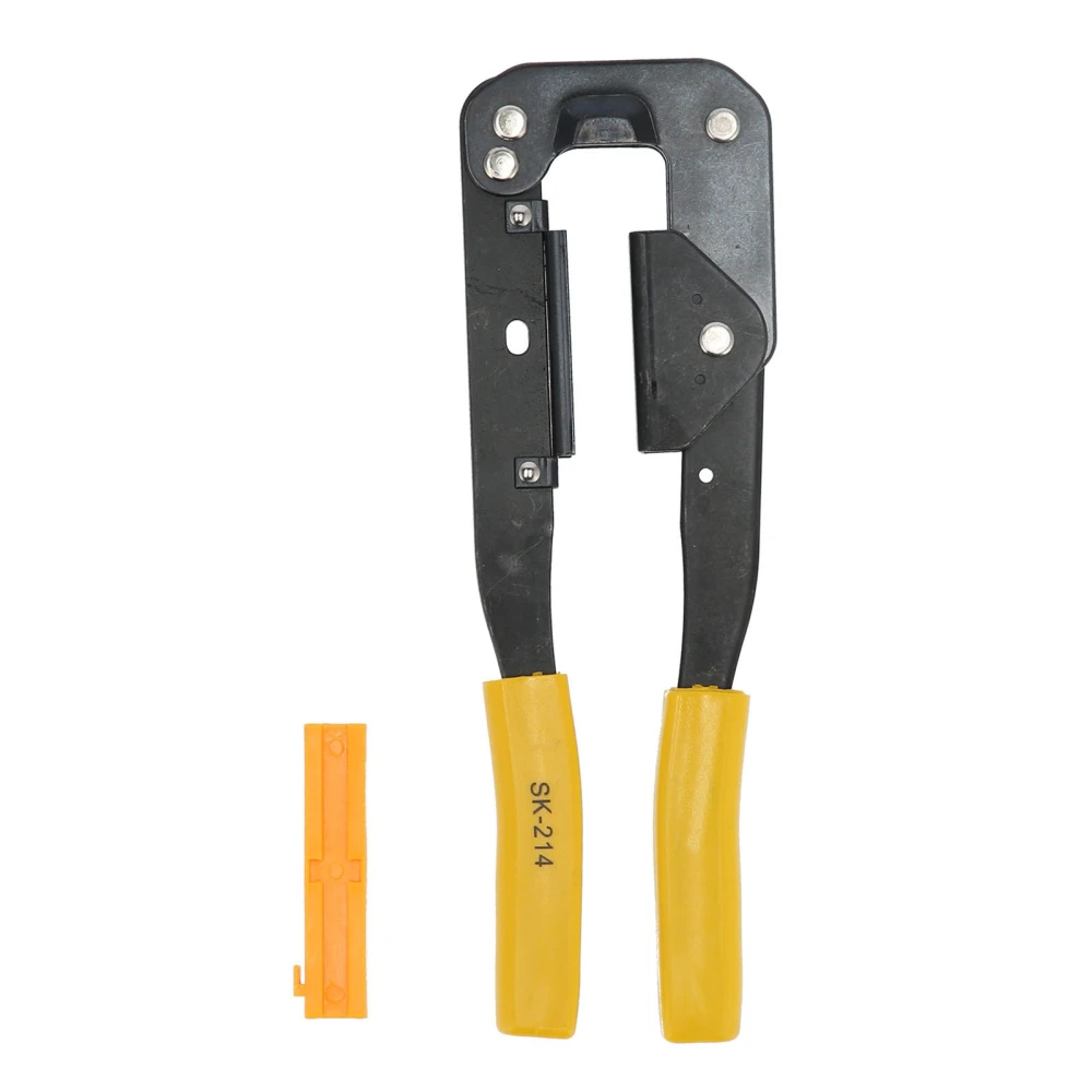 SK‑214 Flat Ribbon Cable Crimper High Carbon Steel Hand Wire Arranging Pliers with Die Holder