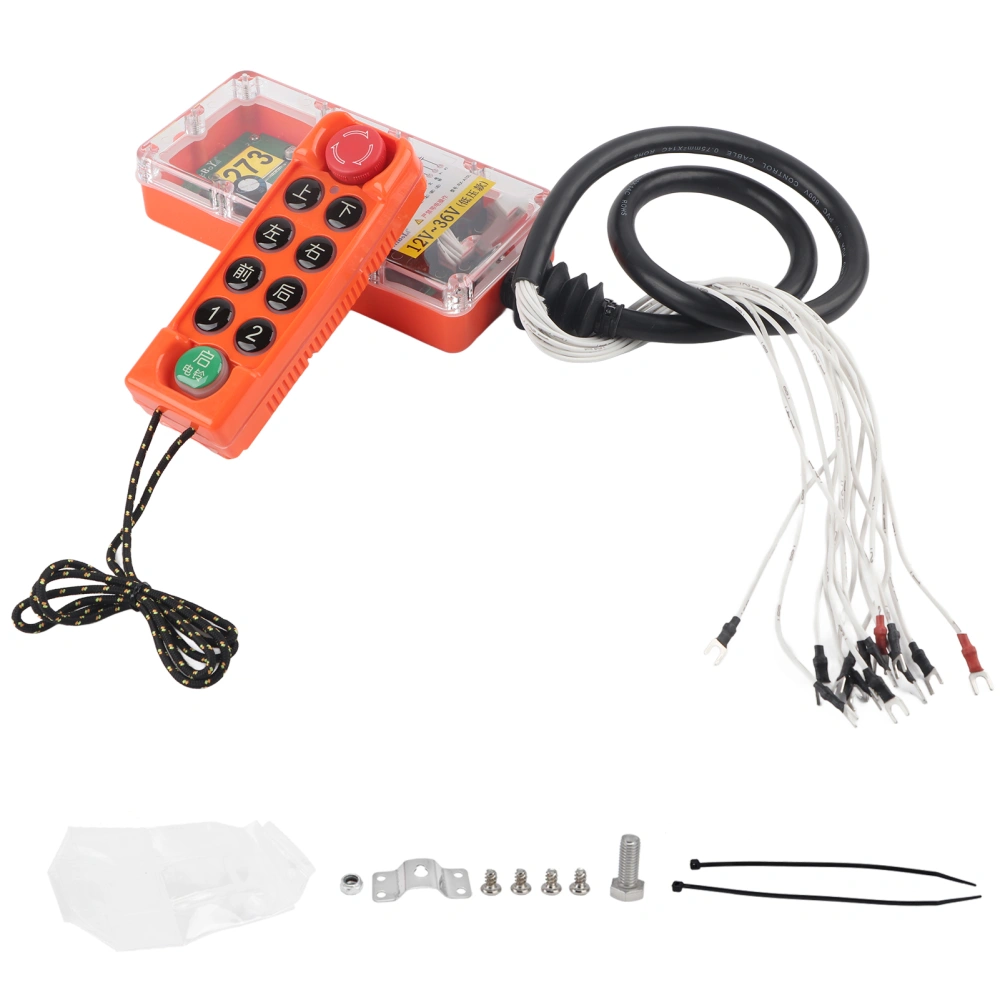 Wireless Crane Remote Control Industrial Electric Lift Hoist Radio Switch H23C++(12V36V(Low Voltage) )