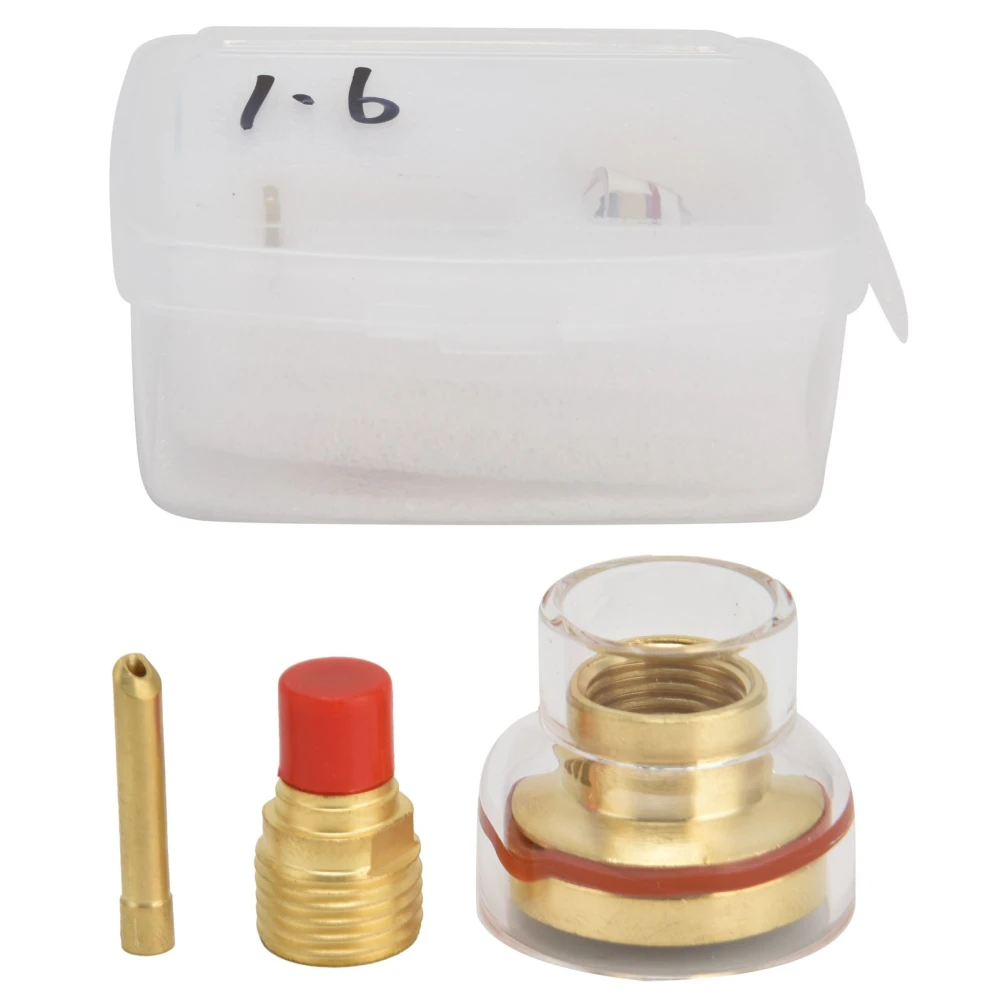 Glass Nozzle of Argon Welding Gun Durable Tig Torch Kit for WP‑9/20 Argon Welding Gun