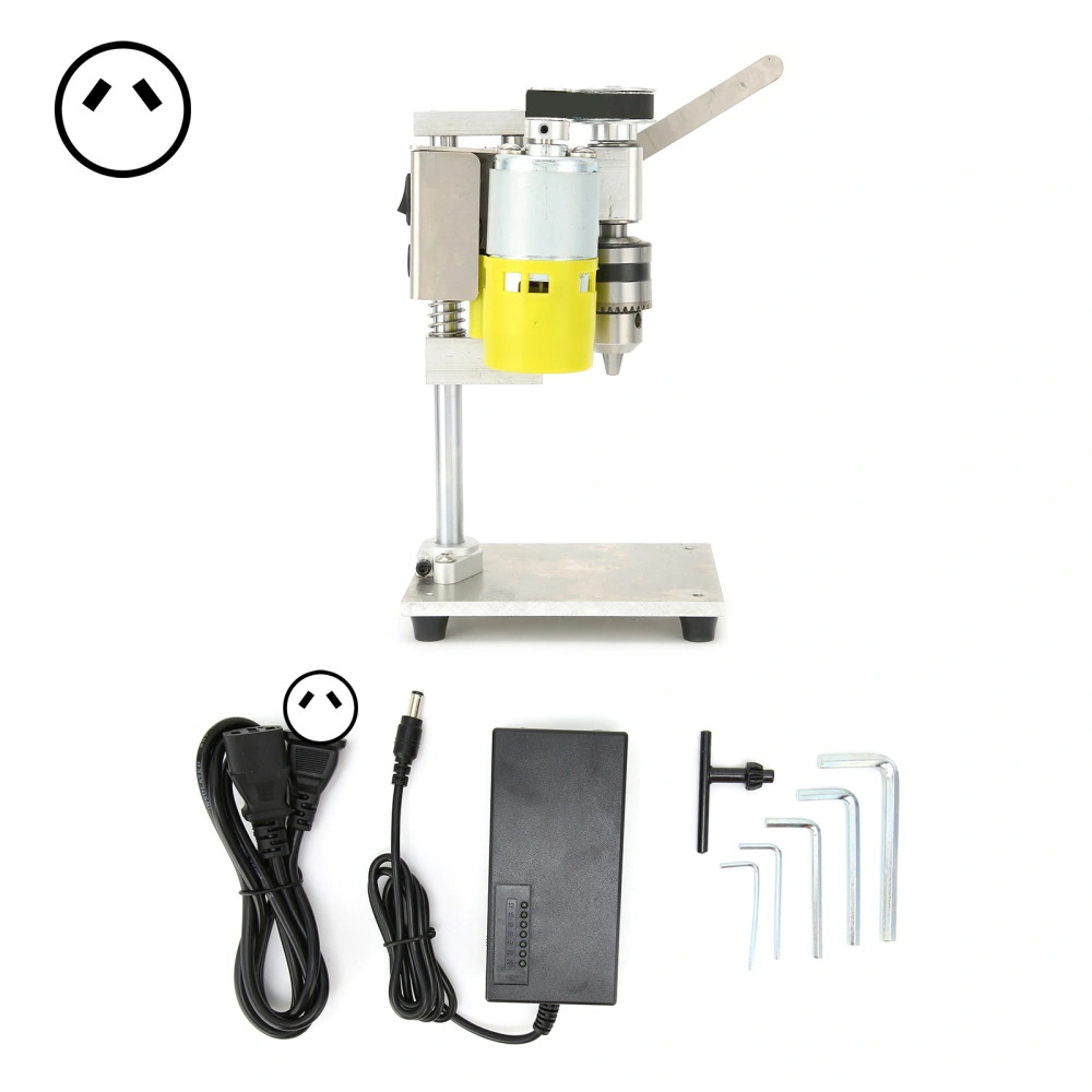 Benchtop Drill Press Mini Small Bench Drilling Machine Household DIY 1.5-10mm Chuck AC 110‑240VAU Plug