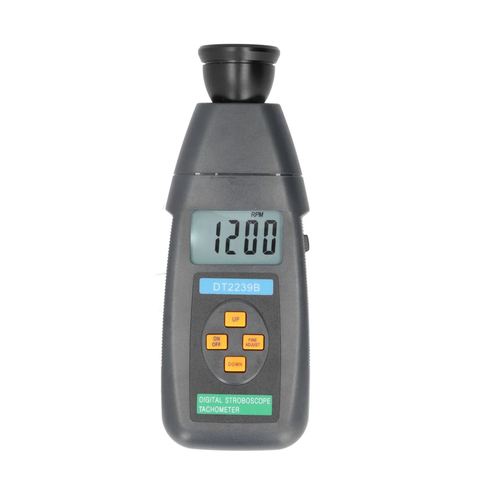 Digital Stroboscope Photoelectric Flash Tachometer Revolution Meter Portable Handheld DT2239B