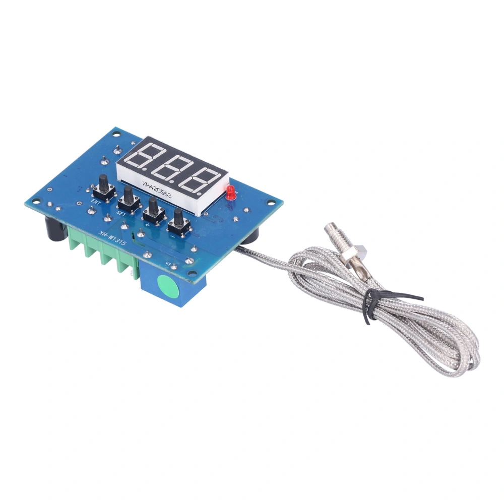 Temperature Controller Board Microcomputer Control K Type Thermocouple Probe Thermostat