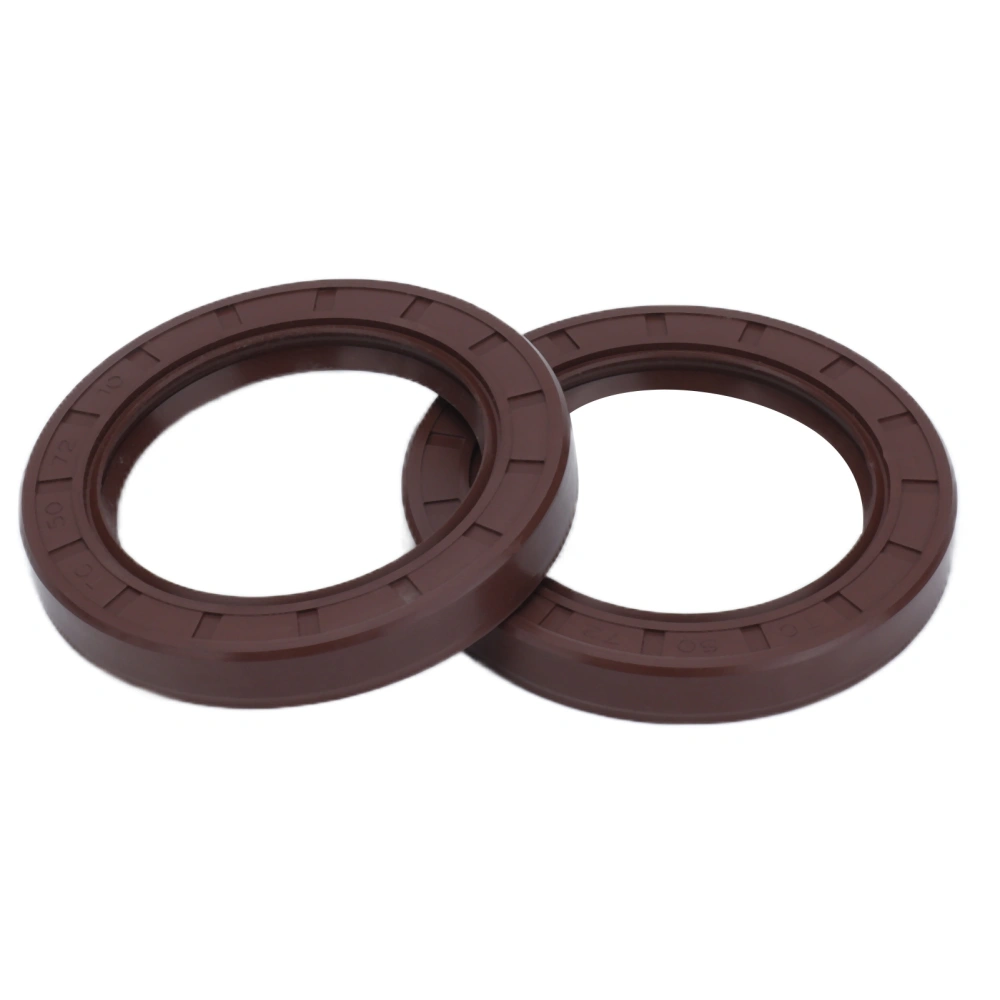 2Pcs Oil Seals Corrosion Resistant Industrial Mechanical Shaft Sealing Replacement Equipment Kit