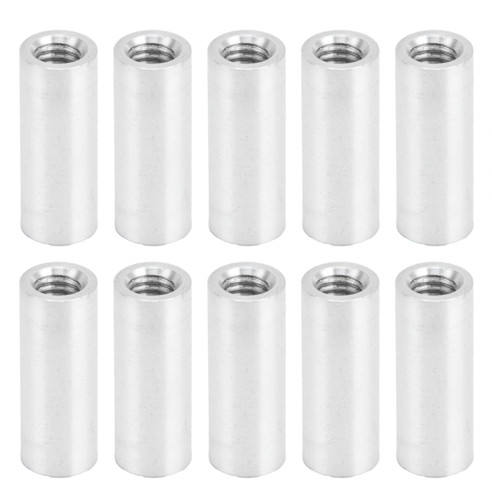 10Pcs Standoff Aluminum Alloy Threaded Round Column Spacer for Quadcopter DIY Model M4x0.7mm16mm