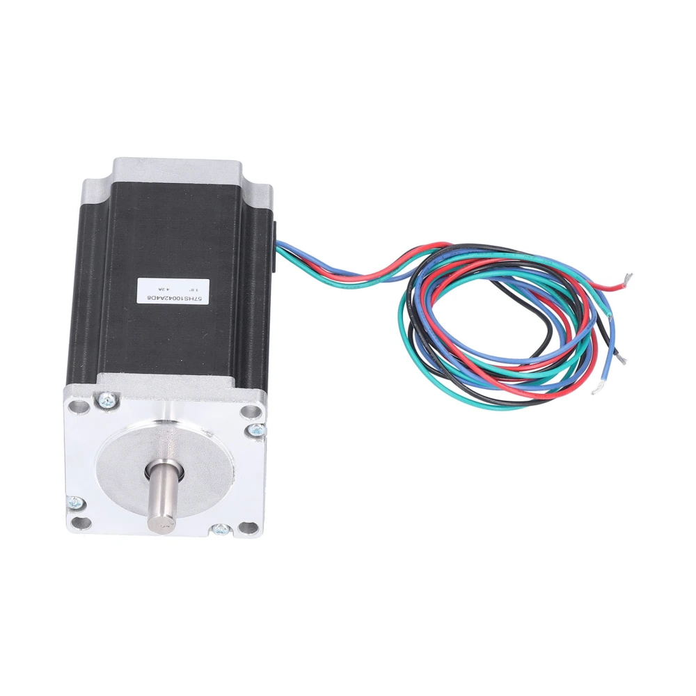 57 Stepper Motor 2.5Nm 4 Lead Motor with 8mm Shaft CNC Mill Lathe Accessories 24V 4.2A57HS10042A4D8 Single Shaft