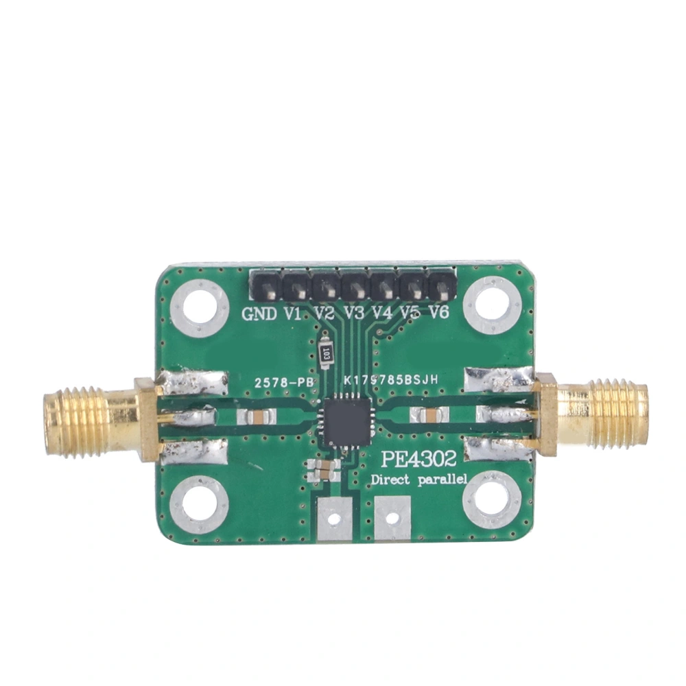 Attenuator Module Numerical Control RF Parallel Serial Mode 1MHz‑4GHz 3.3V 6 Bit PE4302