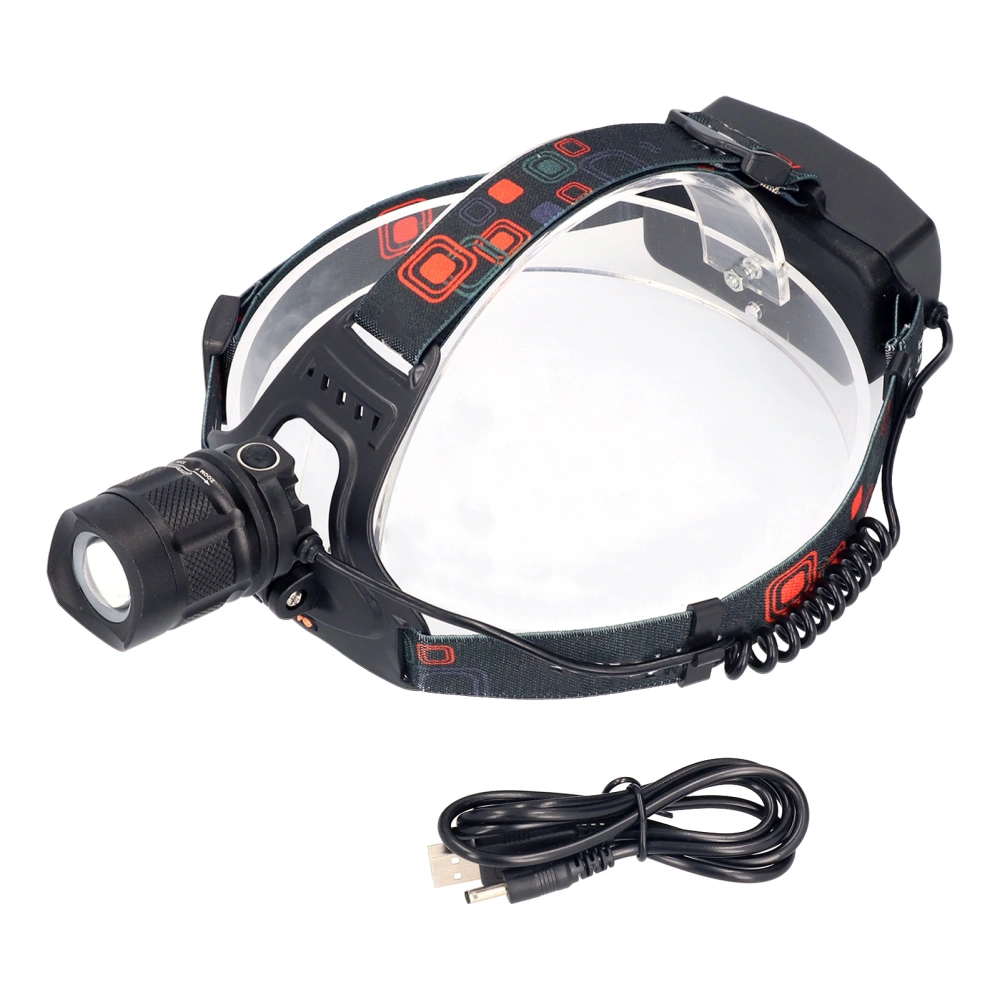 Emergency Headlight LED USB Rechargeable 1200LM Waterproof Headlamp Flashlight for Outdoors Camping