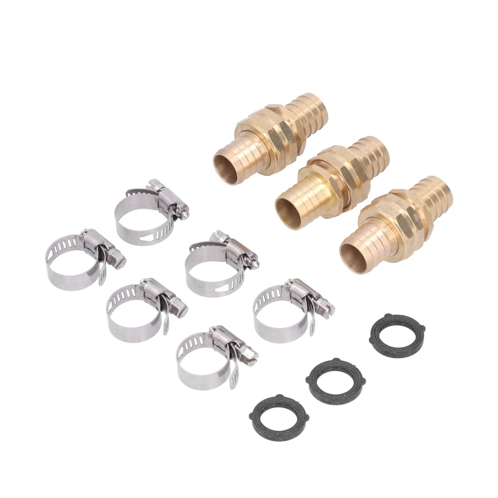 3 Set of American 3/4 Inch Quick Coupling Garden Hose Quick Coupling Head Garden Coupling Male and Female Head Set