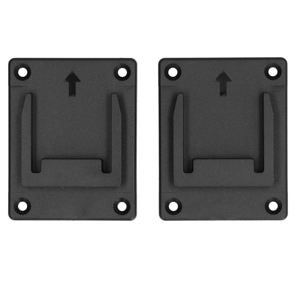 2Pcs Tool Holder Dock Battery Mount Bracket ABS Shell Storage Fixing Rack for Bosch 18V