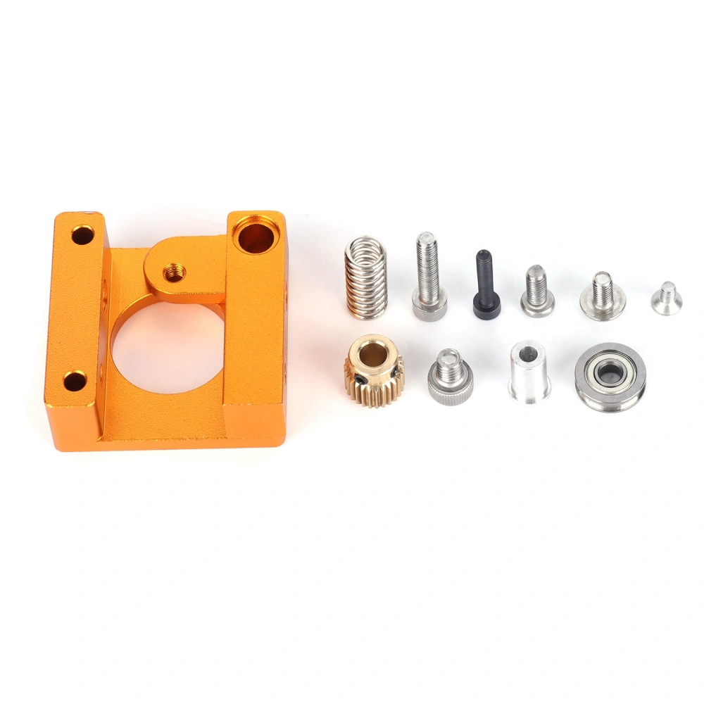 Extruder Bracket Aluminum Block Oxidation Sandblasting Extruders Mounting Block for 3D Printers Accessories DIY