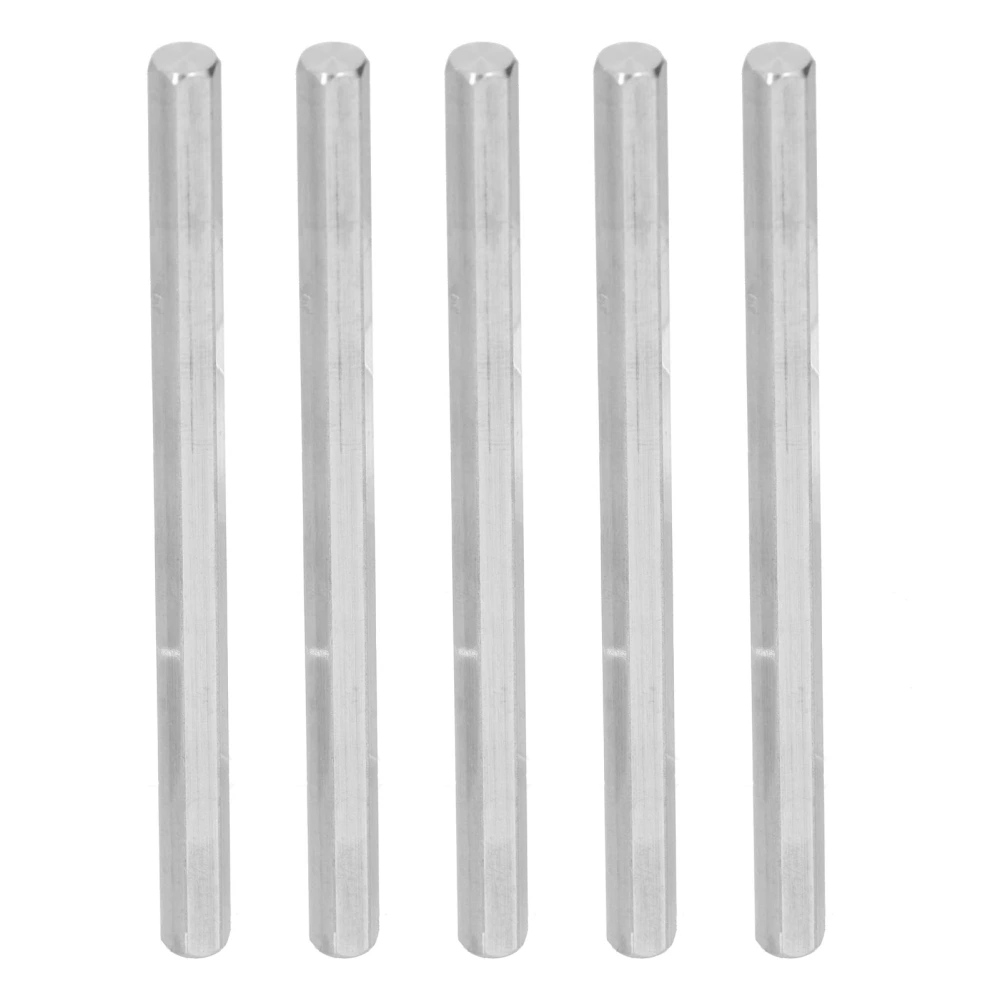 5Pcs Hex Rod Bar Shaft Stainless Steel Tool for Intelligent Robots Lathe Engineering Equipment4102-0008-0260