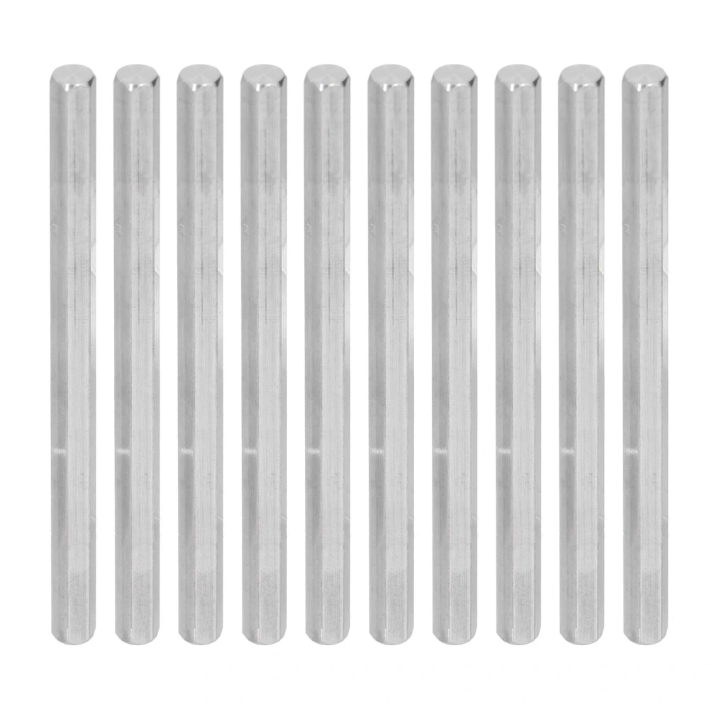 10Pcs Hex Rod Bar Shaft Stainless Steel Tool for Intelligent Robots Engineering Equipment4102‑0008‑0040