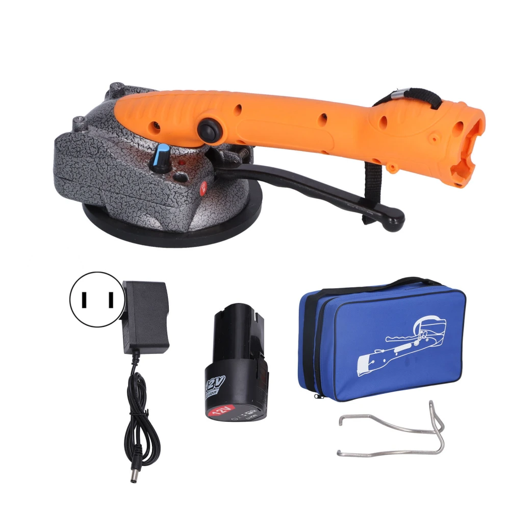 Tile Vibrator Handheld Automatic Leveling Machine Wall Floor Tiling Suction Cup AC 100‑240V