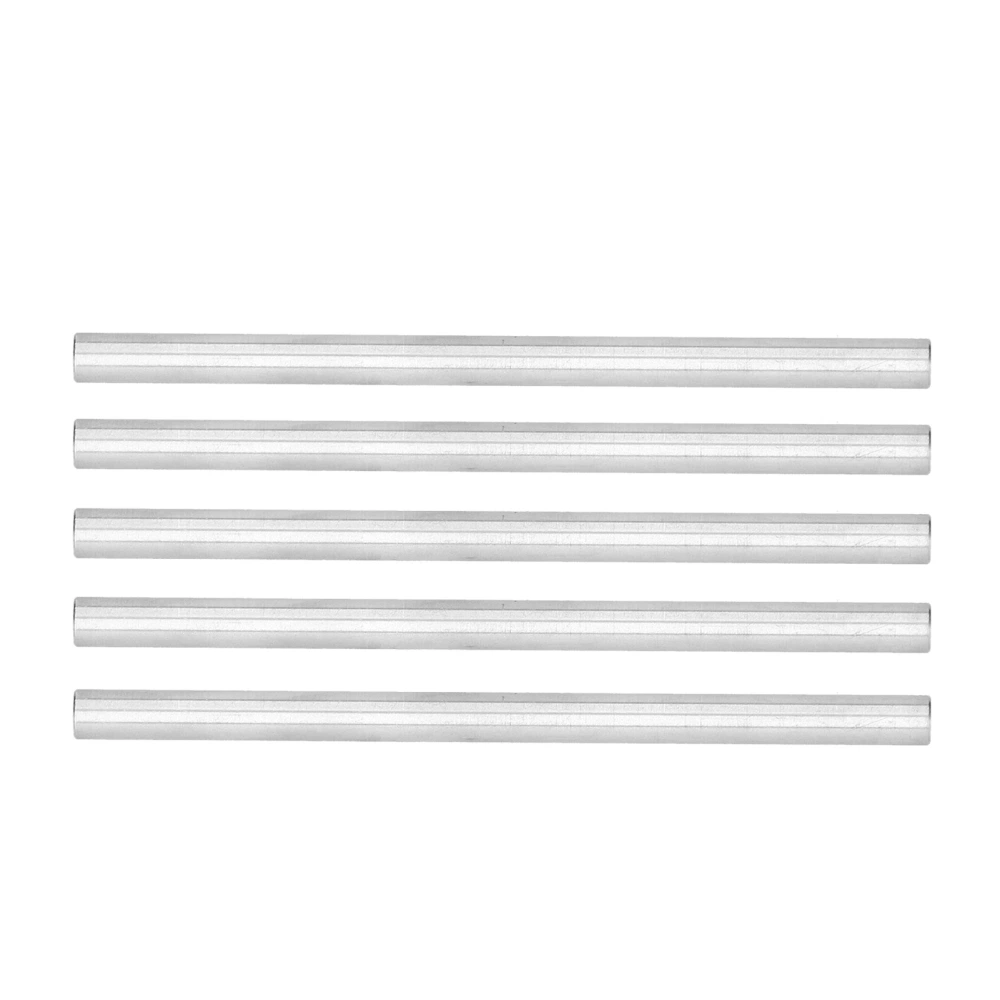 5Pcs Stainless Steel Rod Round Straight Shaft Bar 6mm Accessory Set Kit for Robot Toy DIY4100-0006-0100