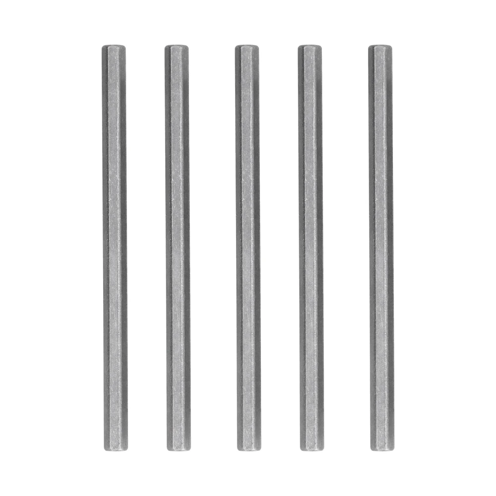 5Pcs Long Rod Nut Hex Coupling Straight Bar Stainless Steel Fasteners for Gobilda Dia 12mm4102‑0012‑0200