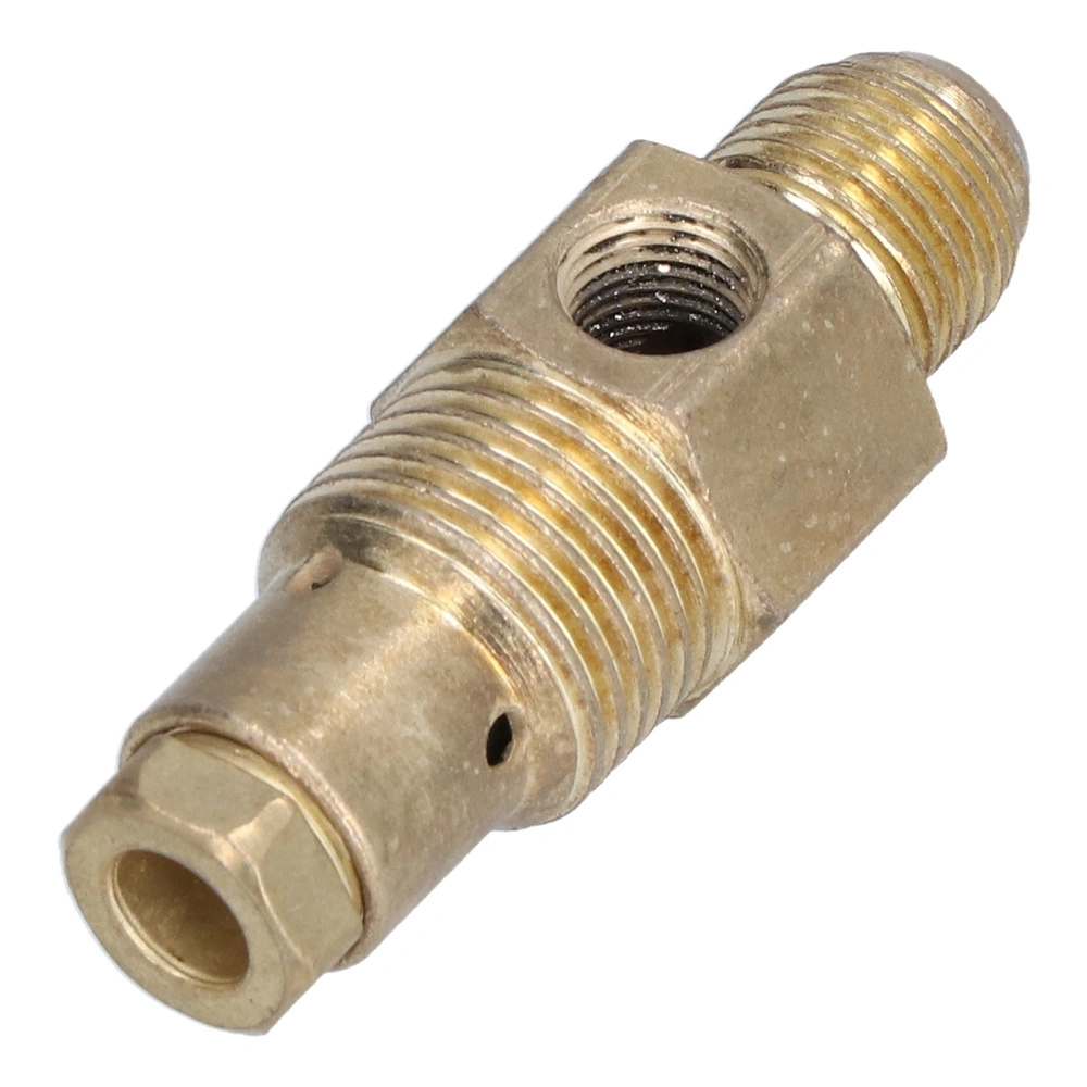 Air Compressor Check Valve Metal Straight 1 Way Accessory Replacement 21mmx16mmx10mm 327