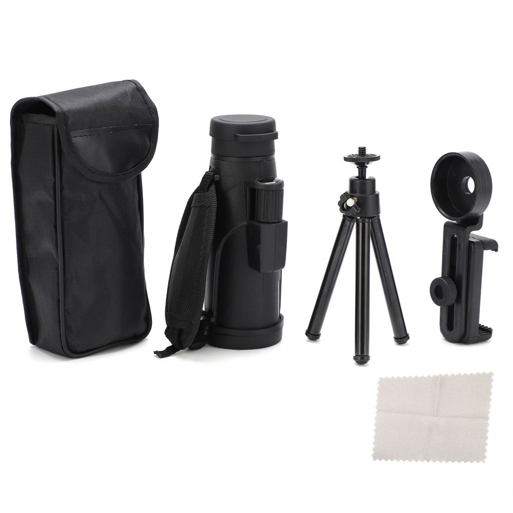 12x50 AntiShake Monocular Telescope with Wrist Waterproof Optical Telescope for Outdoor