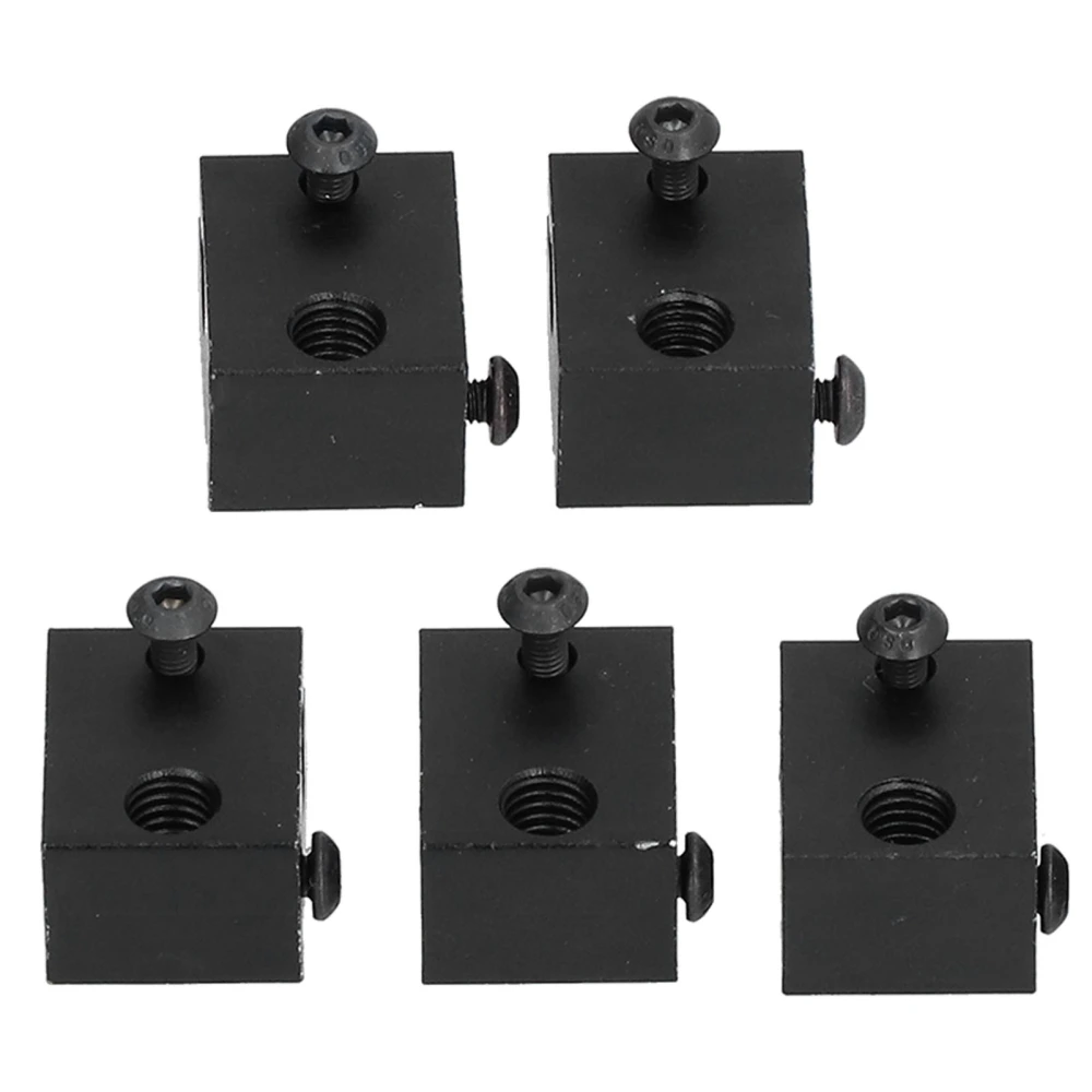 5Pcs Aluminum Heater Block High Thermal Conductivity Hardware Tools for 3D Printer