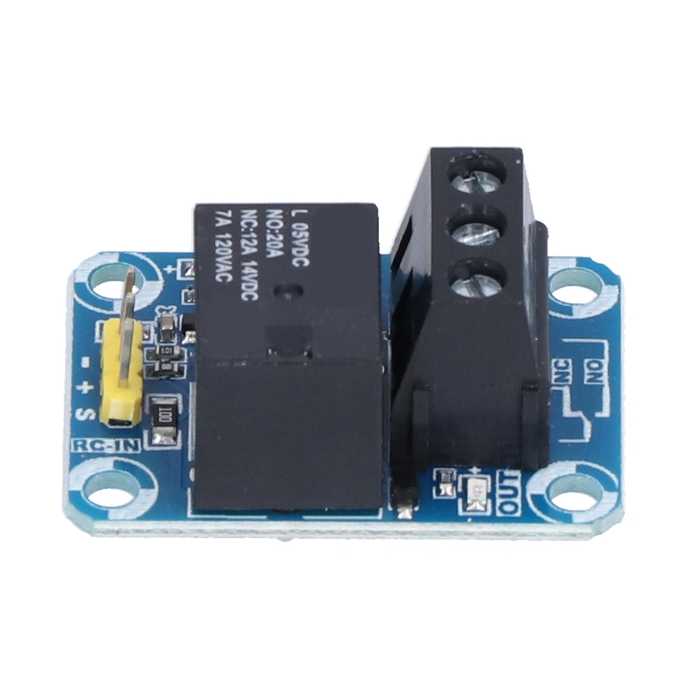 Relay Electronic Switch Fiberglass Single Channel Electronic Component for Remote Control 20A