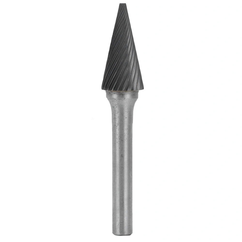 Carbide Burr 12mm Durable Sturdy Tungsten Steel Convenient Wide Application HeatTreated Shape Double Cut(MX1225M06 )