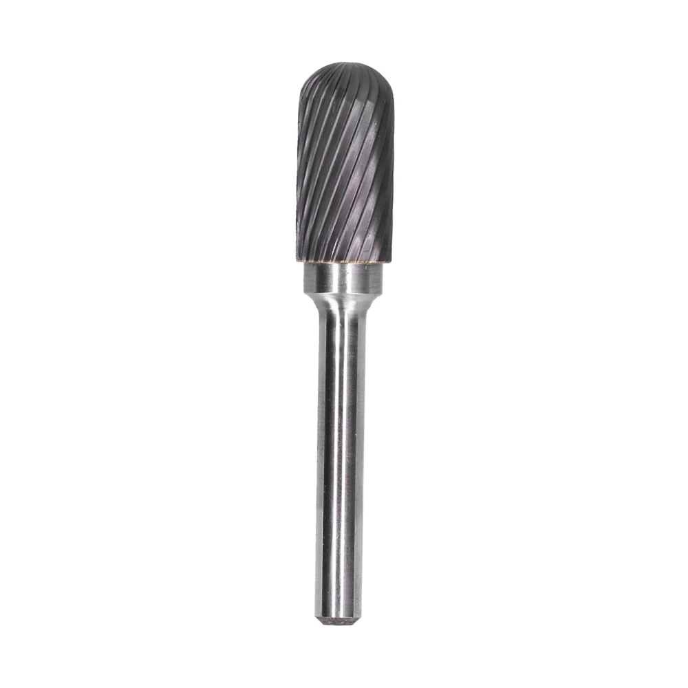 Carbide Burr High Hardness Accuracy Portable Use Easily Tungsten Steel Grinding Head for Metal ProductsSingle Groove