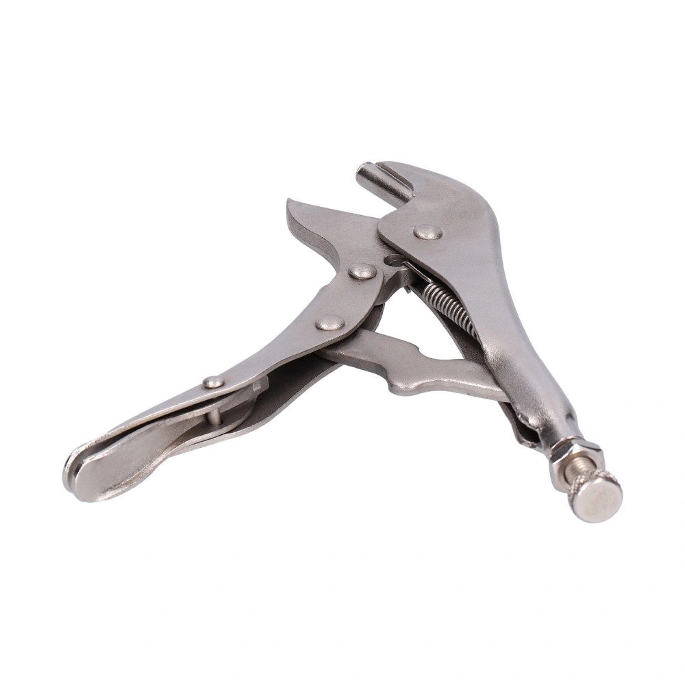 Pinch Off Pliers Pipe Sealing Lock Tool 45 Steel Clamping Fitting with Tension Spring 7mm