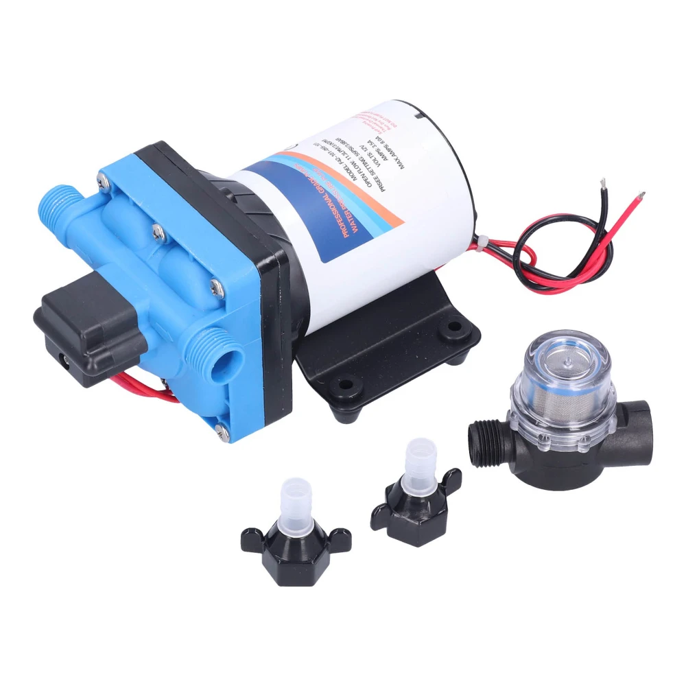 Micro Diaphragm Pump DC Electric High Pressure Boost SelfSuction for Cleaning 11.3L/min 3.0GPM(F42101055101（12V) )