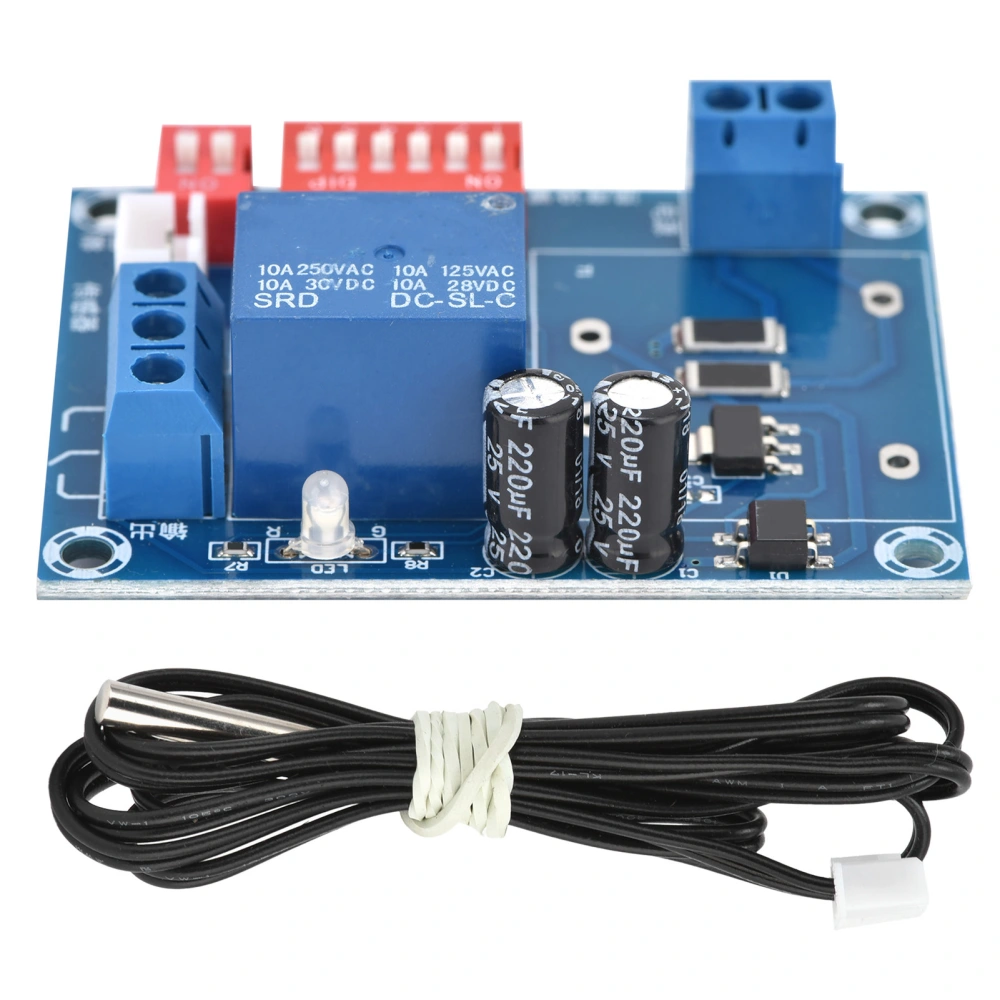 Temperature Controller High Accuracy Stable Reliable DIP Switch for Heat Dissipation12V