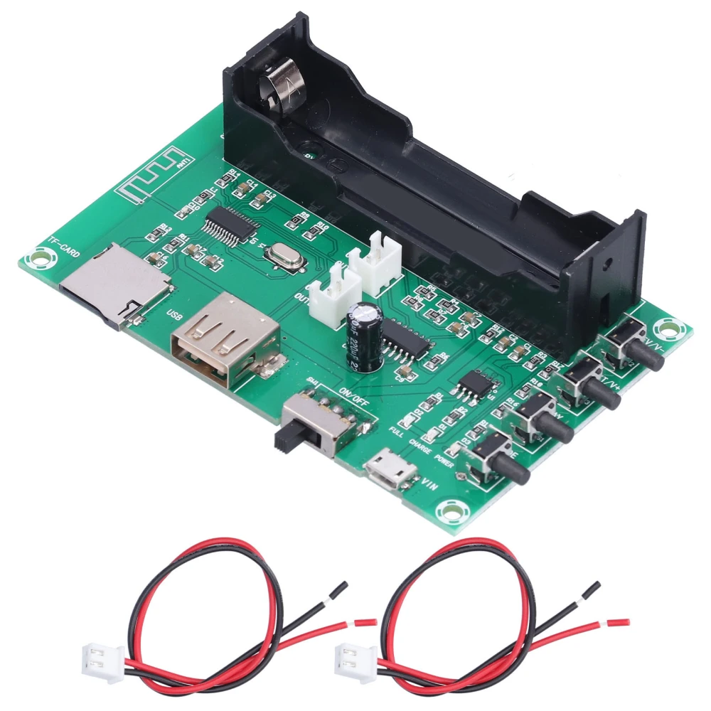 Digital Amplifier Board DualChannel USB Charging Audio Stereo AMP Module for DIY Development Learning Testing