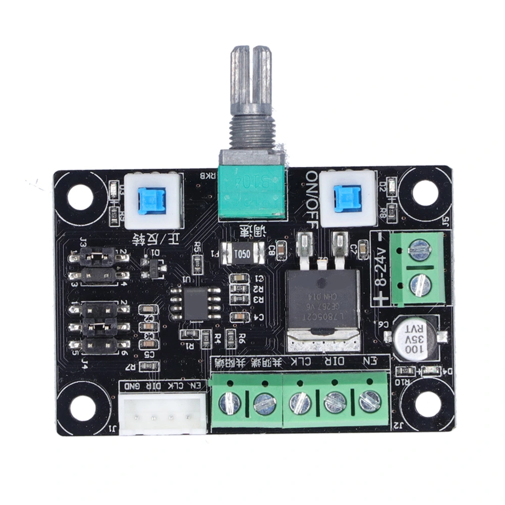 Motor Speed Controller DC 1224V PWM Pulse Signal 3 LowFrequency Signals Speed Regulator Module for Stepper Motor Drive