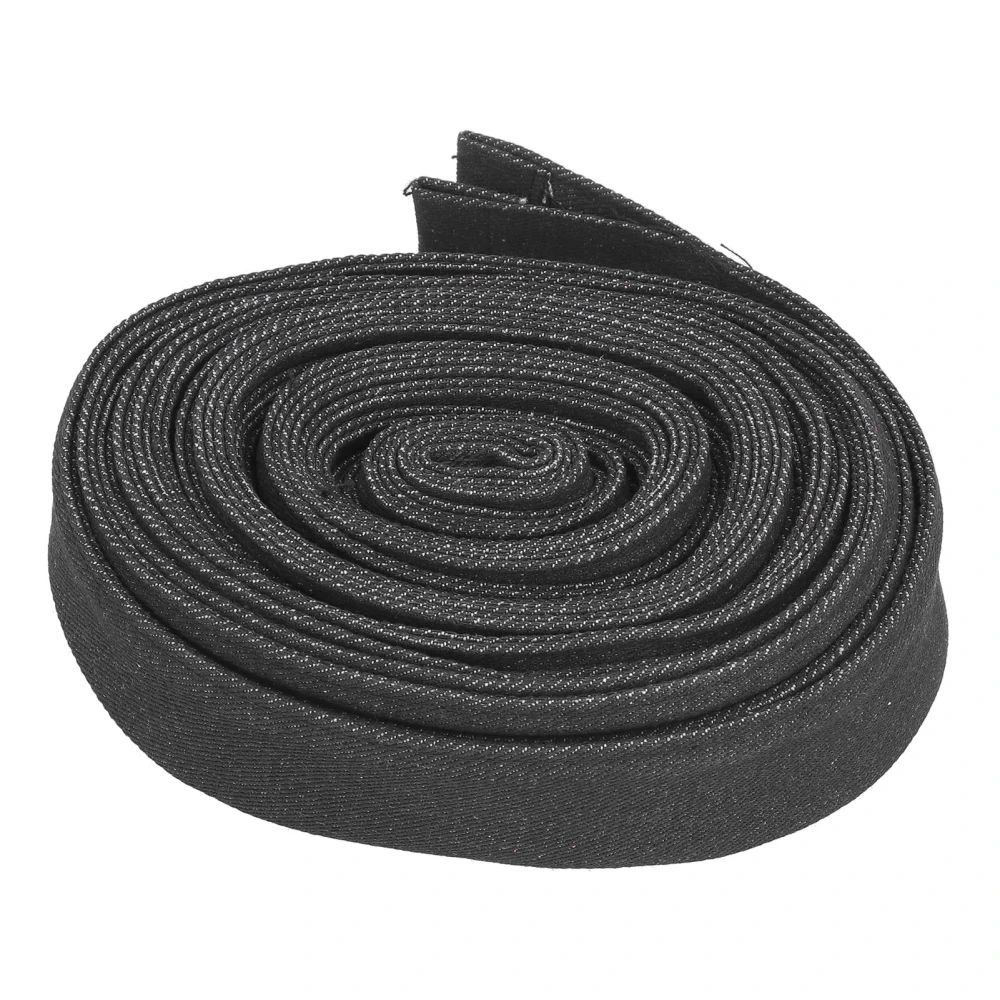 Hose Protector Sleeve 7.5m Nylon Abrasion Resistant Flame Retardant Cable Cover for Wiring Harness Protection