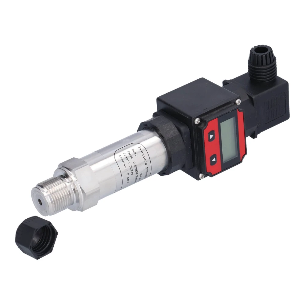 DC24V Digital Pressure Transmitter Diffused Silicon Sensor with LCD Display 0‑5V Output Signal0-800Kpa