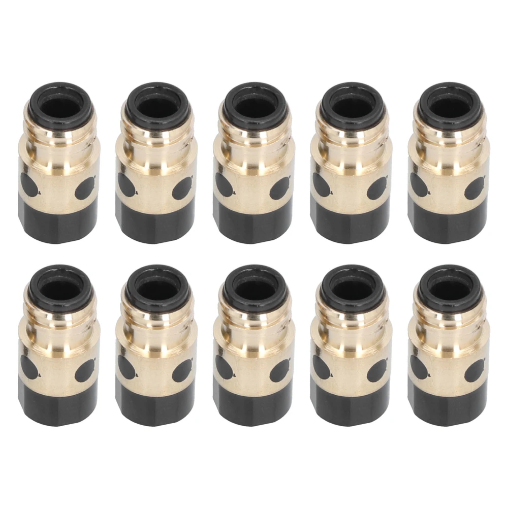 10Pcs Welding Gun Gas Diffusers Pneumatic Brass Torch Tip Consumables Replacement