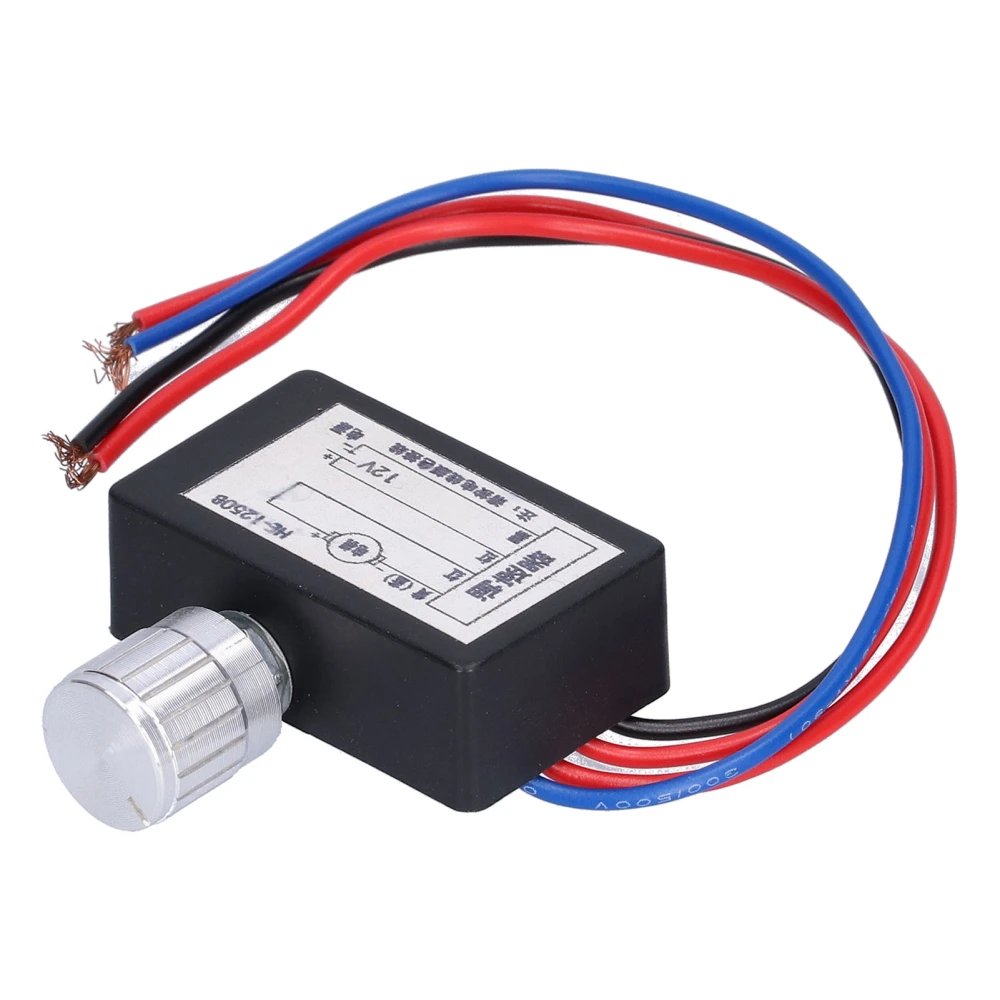 1250B Electronic Speed Switch PWM Monitor Dimmer Governor 12V DC Motor Speed Controller