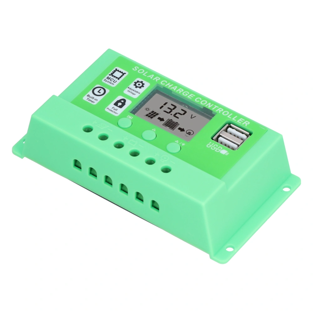 Solar Charge Controller Various Protection Functions PWM Charge Management LCD PWM Solar Regulator for Home Industry20A