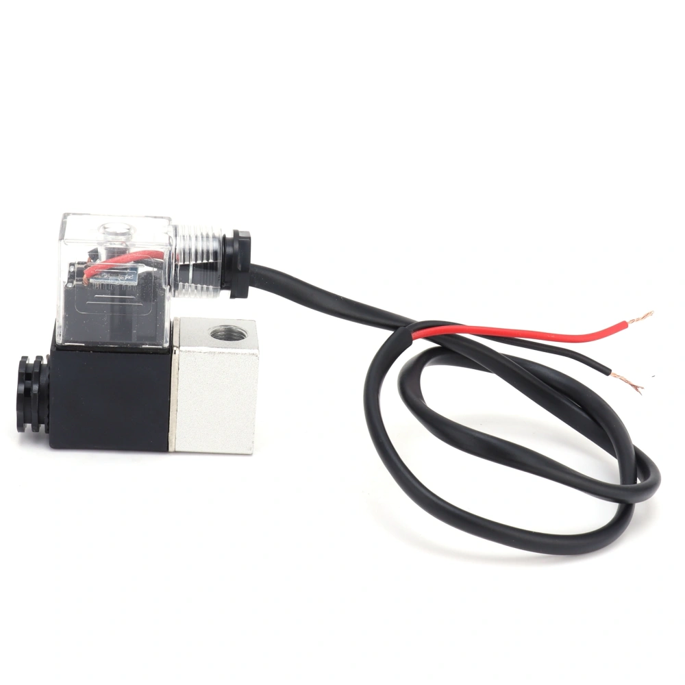 Electric Solenoid Air Valve Responsive Durable AirTight Easily Operate Silent Air Compressor Accessories 187V~253V