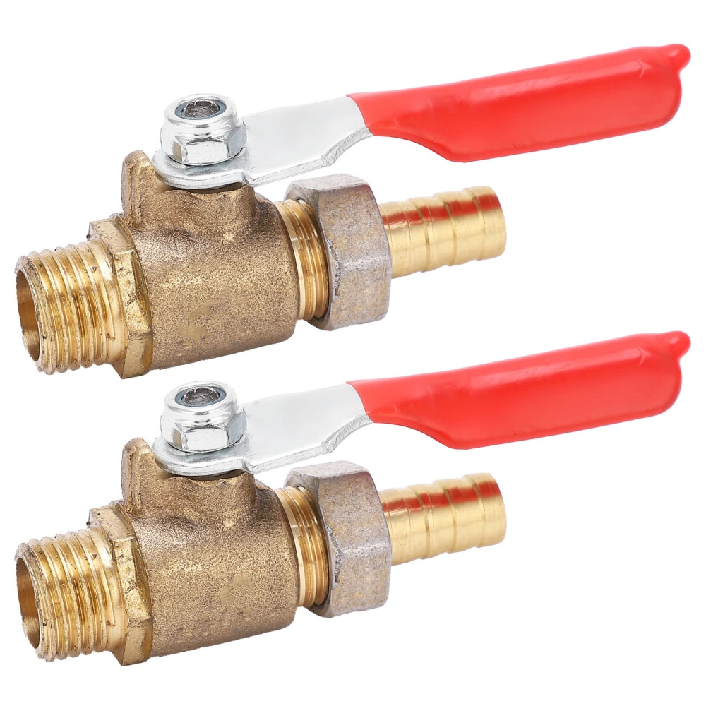 2Pcs Ball Valve 1/4 Multilayer Silicone Corrosion Resistance Durable Air Compressor Accessories