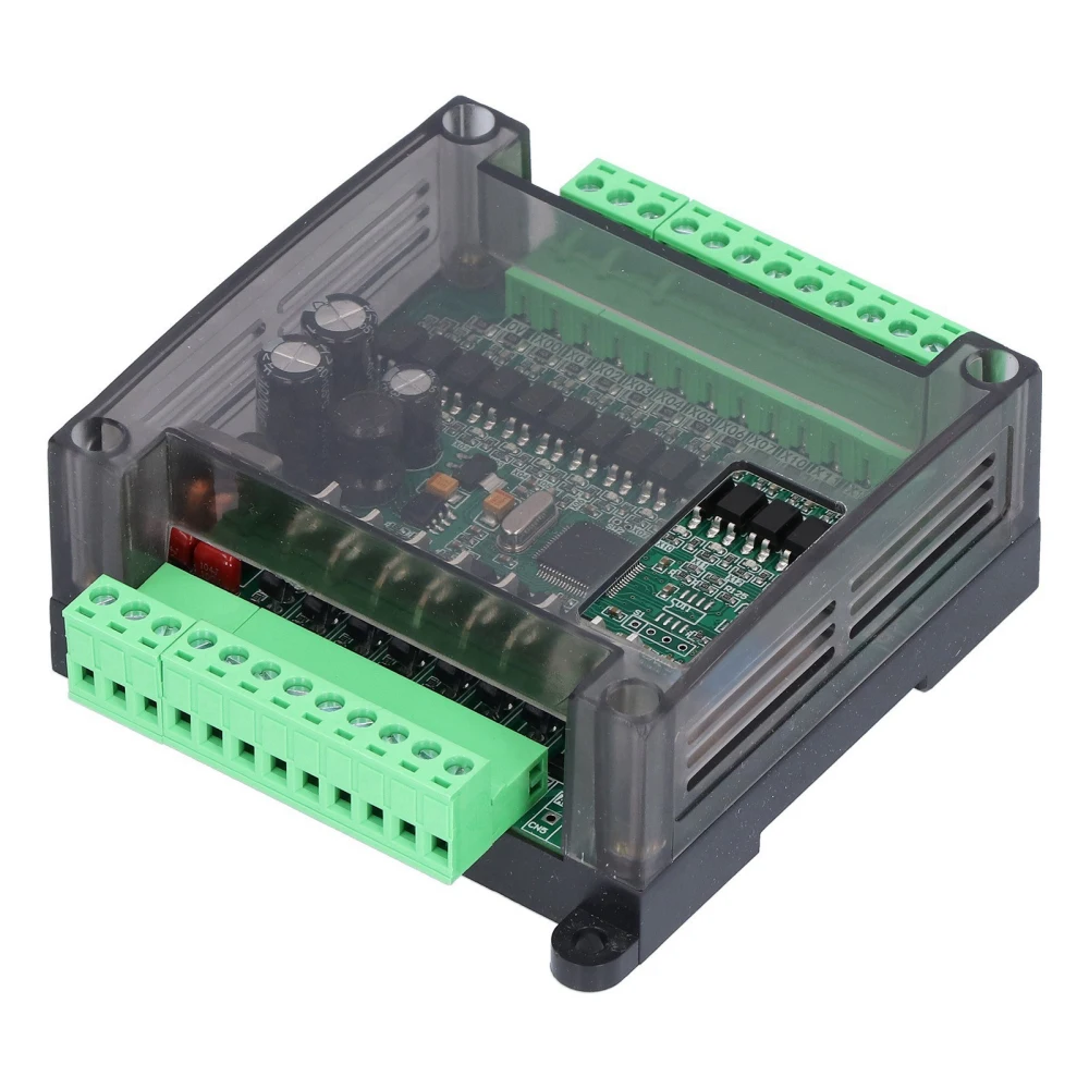 PLC Control Board Industrial Programmable Logic Controller Module Accessory Part 2N20MTWith Shell